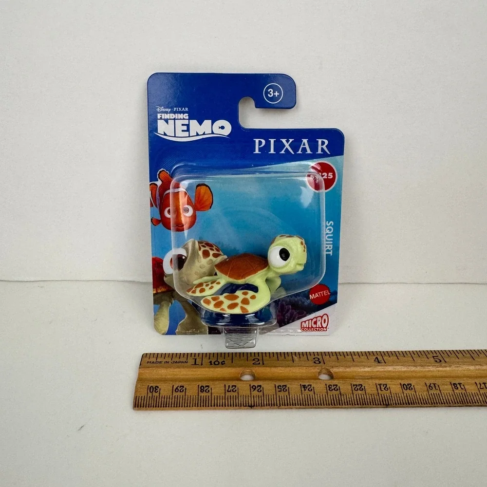 Sealed Micro Collection Pixar Finding Nemo Squirt Sea Turtle Figurine Toy Disney